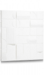 Coco Maison Wanddecoratie Geometric 3D 90x90cm Wit