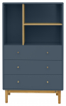 Tom Tailor Wandkast Color Living 3 Lades Blauw