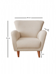 Fauteuil Teddy Wit