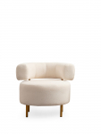 Fauteuil River Round Wit