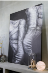 Coco Maison Fotoschilderij Pointes 200x150cm Zwart