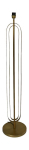 HSM Collection Vloerlamp Rond 30cm Goud Metaal
