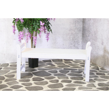 SenS-Line Tuinbank Grunn Wit 113cm