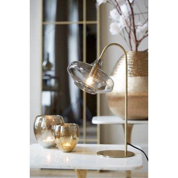 Light & Living Tafellamp Solna Antiek Brons 50cm