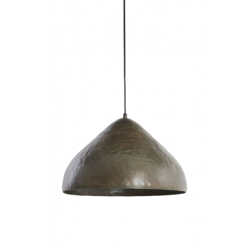 Light & Living Hanglamp Elimo Donkerbruin Brons Ø40cm