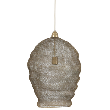 Light & Living Hanglamp Nikki Gaas Antiek Brons Ø45x60cm