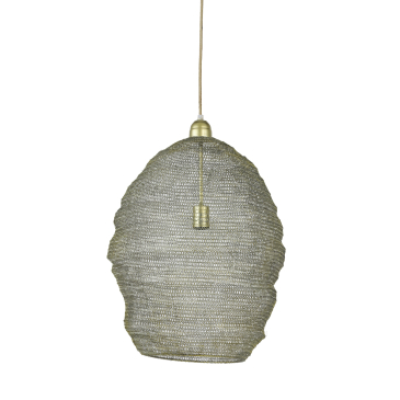 Light & Living Hanglamp Nikki Gaas Licht Goud Ø45x60cm