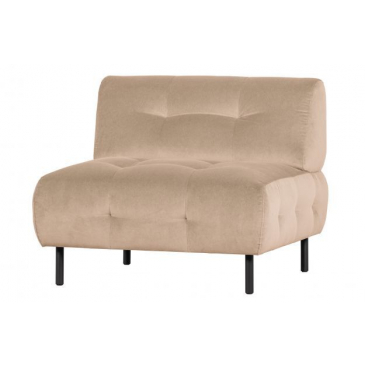 Woood Exclusive Lloyd Fauteuil Gewassen Fluweel Sea Salt