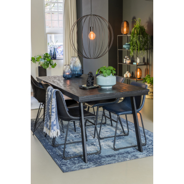 Light & Living Eetkamerstoel Jeddo Fr Zwart