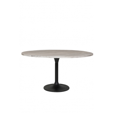 Light & Living Eettafel Biboca Acaciahout Grijs Ø120cm