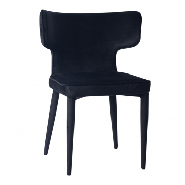 PTMD Stoel Paul Velvet Zwart