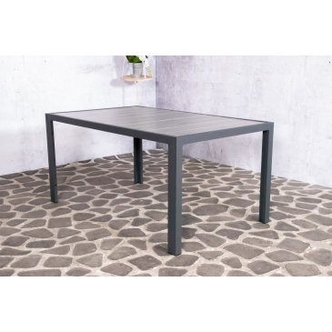 SenS-Line Tuintafel Bergamo Grijs 155cm