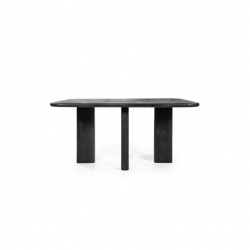 Eleonora Eettafel Fynn 160x100x75 Zwart