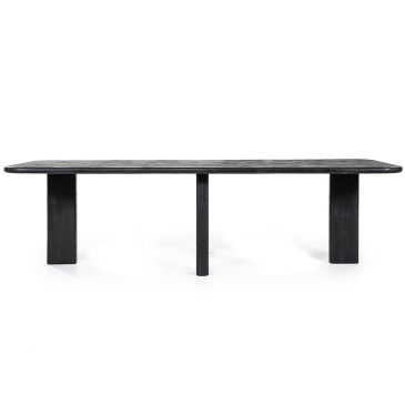 Eleonora Eettafel Fynn 280x100x75 Zwart