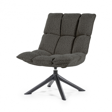 Eleonora Fauteuil Dani Antraciet Copenhagen