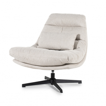 Eleonora Fauteuil Cooper Met Kussen Beige Houston