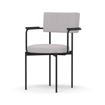 Hkliving Eetkamerstoel Met Armleuning Zwart Yoredale Kidstone
