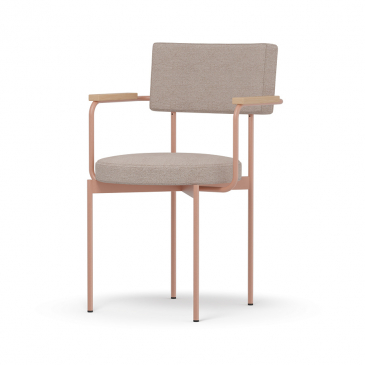 Hkliving Eetkamerstoel Met Armleuning Nude Main Line Flax Upminster