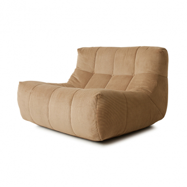 Hkliving Lazy Lounge Fauteuil Corduroy Rib Bruin