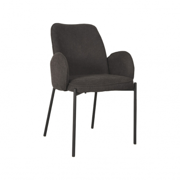 LABEL51 Eetkamerstoel Jari Antraciet Weave