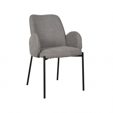 LABEL51 Eetkamerstoel Jari Zinc Weave