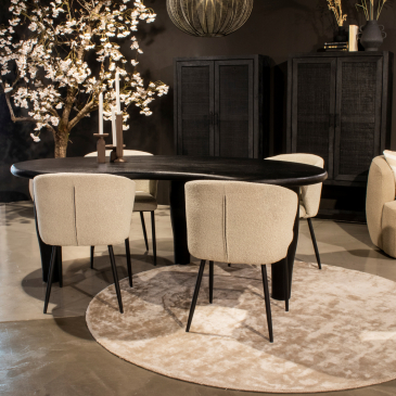 Eleonora Eettafel Jodi 240x115 Zwart