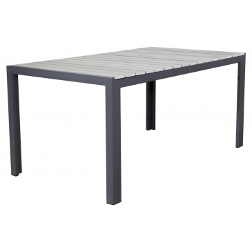 SenS-Line Tuintafel Jersey Grijs 160x90cm