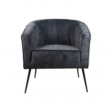 HSM Collection Fauteuil Chester Antraciet Adore