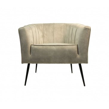 HSM Collection Fauteuil Chester Wit/Zwart Adore