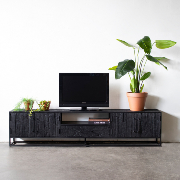Tv-meubel Pure Black 200cm - Giga Meubel 