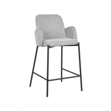 LABEL51 Barkruk Jari Zinc Stof