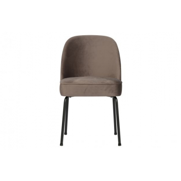 BePureHome Eetkamerstoel Vogue Velvet Nougat