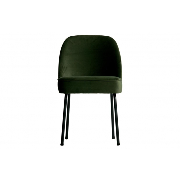 BePureHome Eetkamerstoel Vogue Velvet Onyx