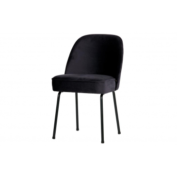 BePureHome Eetkamerstoel Vogue Velvet Staalblauw