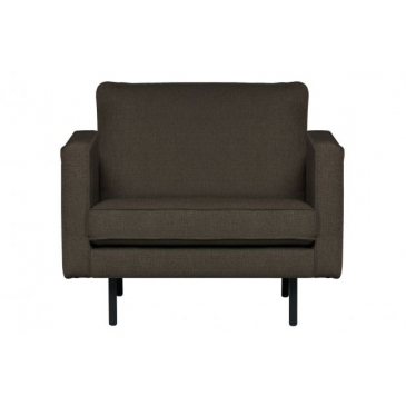 BePureHome Fauteuil Rodeo Grijs/Bruin