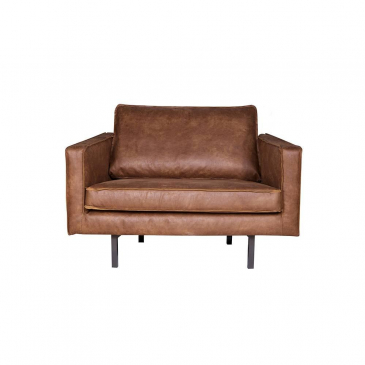 BePureHome Rodeo Fauteuil Cognac Leer