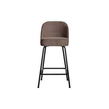 BePureHome Vogue Barstoel Velvet Nougat 65cm