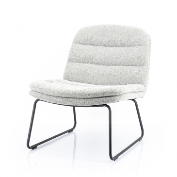 By-Boo Fauteuil Bermo Lichtgrijs