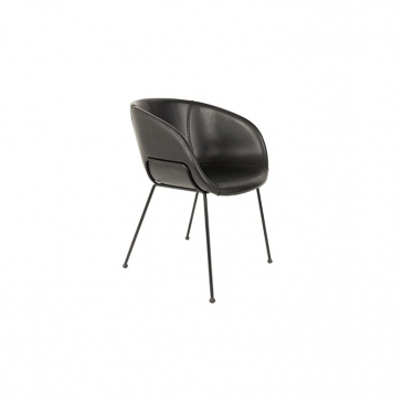 Dutchbone Feston Arm Chair Zwart