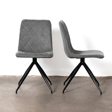 Eetkamerstoel Yez Stone (set van 2) - Giga Meubel