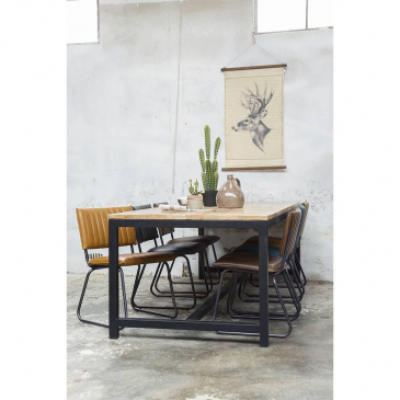 Eettafel Jim 100cm - Giga Meubel 