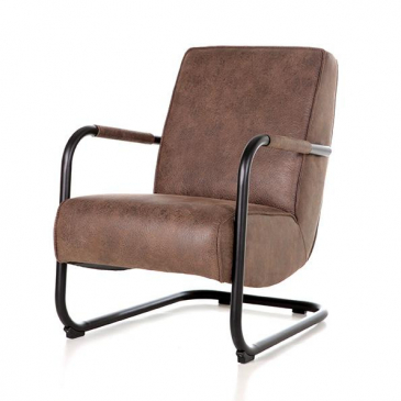 Eleonora Fauteuil Pien Bruin Cherokee