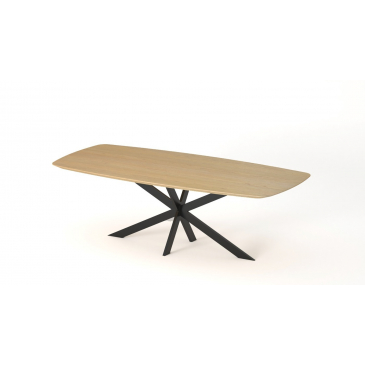 I-Catchers Tafelblad Fort Deens Ovaal Naturel Lange Planken 200x100cm