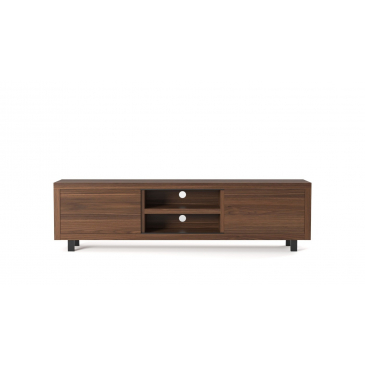 I-Catchers Tv-Meubel Fort Walnoot 2 Schuifdeuren 205cm