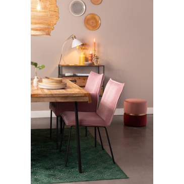 Giga Meubel Stoel Floke - Roze