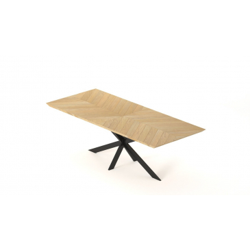 I-Catchers Tafelblad Fort Deens Ovaal Naturel Visgraat 300x120cm