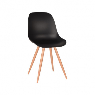 Label51 Eetkamerstoel Rimini Zwart