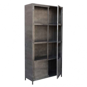 I-Catchers Vitrinekast Rough 2-Deurs 100x200cm
