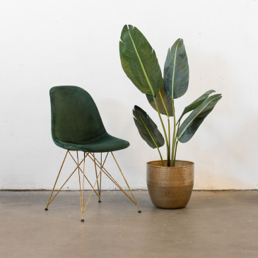 Stoel Jamie Luxe Velvet Groen (set van 2) - Giga Meubel