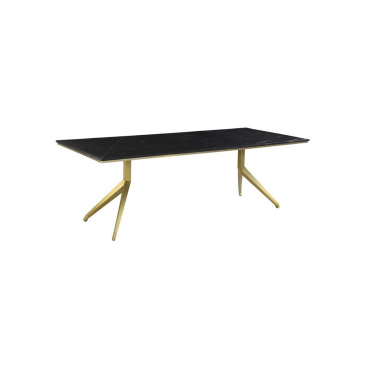 I-Catchers Tafelblad Elite Zwart Marmer 220x100cm